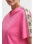 Britney Logolu % 100 Pamuk Bisiklet Yaka Crop T Shirt V3RI08I3Z14 Bayan T Shirt V3RI08 I3Z14 G65E 3