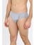 Erkek Pamuk 3lü Gri Slip 40129 2