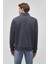 M0S10278-87822 Erkek Yarım Fermuarlı Sweatshirt 4