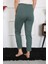 Pamuklu Haki Tek Alt Pijama 27523 4
