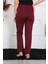 Kadın Pamuk Penye Tek Alt Pijama Bordo 27513 5