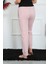 Kadın Pamuk Penye Cepli Tek Alt Pijama Pudra 27512 4