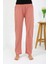 Kadın Penye Düz Tek Alt Somon Pijama 27538 3