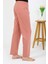 Kadın Penye Düz Tek Alt Somon Pijama 27538 4
