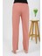 Kadın Penye Düz Tek Alt Somon Pijama 27538 5