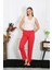 Kadın Pamuk Penye Tek Alt Pijama Mercan 27514 4