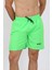 Erkek Fermuar Cepli Deniz Şortu Fıstık Yeşil 27485 2