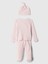 Bebek Pembe 3'lü Outfit Set 3