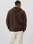 Erkek Kahverengi Gap Logo Sherpa Sweatshirt 5
