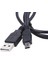 Mini USB To USB Data Şarj Kablosu 1,5mt Siyah 4