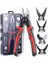 5'i 1 Arada Çok Amaçlı Çok Yönlü Ağır Hizmet Tipi Alet Kiti Çok Fonksiyonlu Çıkarılabilir Pense Çok Yönlü Alet Kiti 1