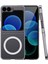 Samsung Galaxy Z Flip 6 Kılıf Nitro Anti Shock Darbe Emici Köşe Korumalı Şeffaf Silikon Kapak 1
