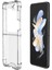 Samsung Galaxy Z Flip 6 Kılıf Nitro Anti Shock Darbe Emici Köşe Korumalı Şeffaf Silikon Kapak 2