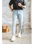 Erkek Basic Skinny Jean Açık Mavi 1