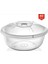 6 No Hamur Leğeni Şeffaf 40 Lt ROYALEKS-MRD241 1