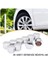 Golf 7 2013-2016 Model Arası Uyumlu (20 Adet Şifresiz-1Z) Bijon Kapağı Takım Krom 3