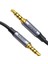 3.5 mm Hi-Fi Erkek To Erkek Trrs Aux Ses ve Mikrofon Kablosu 1.5 Metre Siyah 1