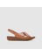 Kadın Comfort Sandalet [060200], Taba -Bronz, 38 1