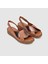 Kadın Comfort Sandalet [060200], Taba -Bronz, 38 4