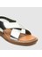 Kadın Düz Sandalet [060196] , Lame, 36 3