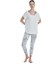 Kadın T-Shirt 70527 - Krem 1