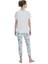 Kadın T-Shirt 70527 - Krem 2