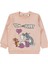 Tom And Jerry Kız Çocuk Sweatshirt 2-5 Yaş Açık Pudra 1