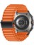 Samsung Galaxy Watch Ultra 47MM ile Uyumlu Kumaş Hasır Örgülü Kordon Kayış 1