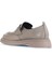 Gri Deri Kadın Loafer 01WZ4000 01WZ4000 4