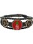 Pinefruit Stand Yüksek Dönüş Çritsmas Deri Kaplı Ocean Bracelet Wristband (Yurt Dışından) 1
