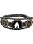 Kara Skateboarding Spor Dışarısı Deri Kaplı Ocean Bracelet Wristband (Yurt Dışından) 1