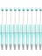 10X Boncuklu Kalem Rollerball Kalem Ofis Malzemeleri Okul Öğrencileri Için Yaratıcı Açık Mavi (Yurt Dışından) 1
