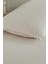 Emboss Ivory Çift Kişilik Saten Nevresim Takımı 3