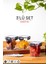 3'lü Set Kilit Kapaklı Dikdörtgen Clear Saklama Kabı Seti -800ML 1