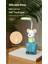 USB Şarj Edilebilir Gece Lambası Öğrenme Okuma Göz Koruması Masa Lambası Karikatür LED Işık Yatak Odası Gece Lambası (Yurt Dışından) 4