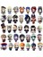 4 Inç Peluş Anime Wriothesley Neuvillette Lyney Furina Clorinde Tartaglia Peluş Oyuncak Fan Serisi (Yurt Dışından) 2