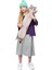 LWJG120。SEVIMLI Peluş Kedi Bebek Karikatür Yumuşak Peluş Yavru Yastık Uyku Yastığı Bebek Oyuncak Hediye Çocuklar Için (Kahverengi 50 Cm/19.6in) (Yurt Dışından) 1