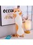 LWJG120。SEVIMLI Peluş Kedi Bebek Karikatür Yumuşak Peluş Yavru Yastık Uyku Yastığı Bebek Oyuncak Hediye Çocuklar Için (Kahverengi 50 Cm/19.6in) (Yurt Dışından) 3