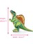 LWJG120。DINOZOR Doldurulmuş Hayvan Çocuk Oyuncak Peluş Bebek Macera Oyun Arkadaşı (Yurt Dışından) 3