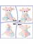 LWJG120。SEVIMLI Peluş Inek Oyuncak Renkli Yumuşak Yumuşak Doldurulmuş Hayvan Sevimli Doğum Günü Oğlan Kız Çocuk Yürümeye Başlayan Gökkuşağı 9 Inç (Yurt Dışından) 4