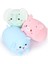 LWJG120。 Inç Peluş Oyuncak Seti 3-Pack Doldurulmuş Hayvan Seti Sevimli Kedi Arı/panda/çilek Inek Peluş Süper Yumuşak Kawaii Peluş Oyuncak Kızlar Için (Yurt Dışından) 1