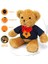 LWJG120。DINAMIK Yıldız Projektörlü Teddy Bear Doldurulmuş Hayvan Yumuşak ve Sevimli Peluş Oyuncak Erkekler ve Kızlar Için Uygun (13 Inç (Yurt Dışından) 3