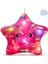 LWJG120。13 Inç Yaratıcı Twinkle Yıldız Glow LED Gece Lambası Peluş Yastık Doldurulmuş Hayvan Oyuncak Doğum Günü Noel Sevgililer Günü Yürümeye Başlayan Kızlar Için Hediye (Pembe) (Yurt Dışından) 1