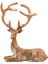 Minyatür Elk Heykelcik Koleksiyonu Bakır Elk Heykeli Ev Masaüstü Dekoru Için (Yurt Dışından) 2