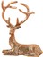 Minyatür Elk Heykelcik Koleksiyonu Bakır Elk Heykeli Ev Masaüstü Dekoru Için (Yurt Dışından) 4