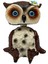 Bobblehead Baykuş Heykeli Baykuş Figürleri Heykel Dekorasyonu Süsleme (Yurt Dışından) 1