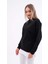 Kadın Çift Görünüm Detaylı Bisiklet Yaka Iki Iplik Sweatshirt 245112 - 2