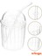 Cam Kapaklı Pipetli Borosilikat Sunum Bardağı - Isıya Dayanıklı Bardak - Kahve Bardağı - 550 ml - Icemocha 2