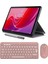 Tab K11 TB330FU 11'' 4gb + 128GB Wuxga Wi-Fi Tablet ZADC0072TR Kılıf + Lenovo Tab Pen + Pebble 2 Klavye Mouse Pembe 1
