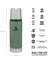 Legendary Klasik Vakumlu Paslanmaz Çelik Termos 0.47 Lt(16 Oz) - Hammertone Green 4